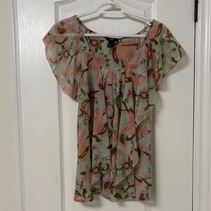 H&M Multicolor Floral Blouse